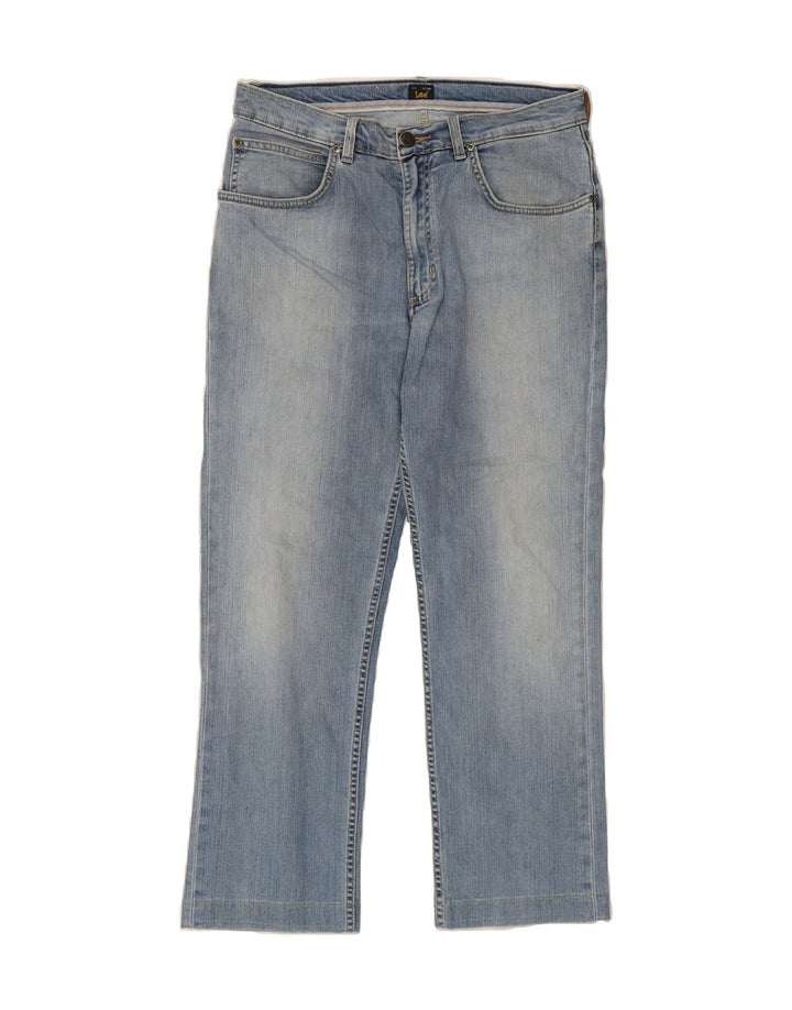 LEE Mens Brooklyn Straight Jeans W33 L28 Blue Cotton Vintage Lee and Second-Hand Lee from Messina Hembry 