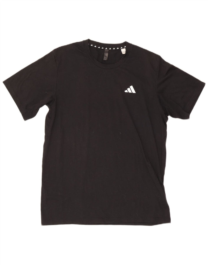 Męska koszulka Adidas Aeroready Top, duża, czarna, z poliestru
