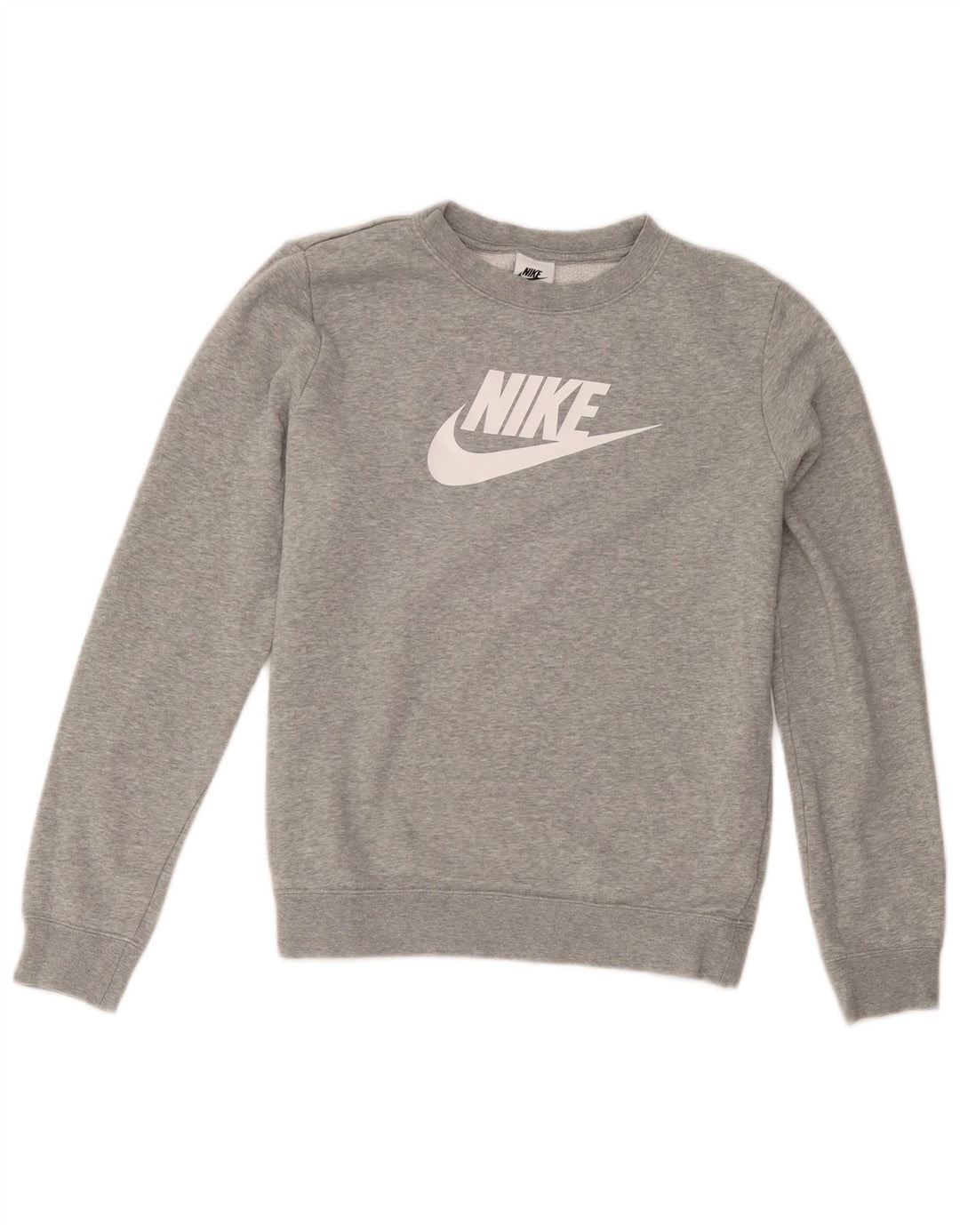 Damska bluza dresowa Nike Graphic Oversize UK 10, mała, szara bawełna