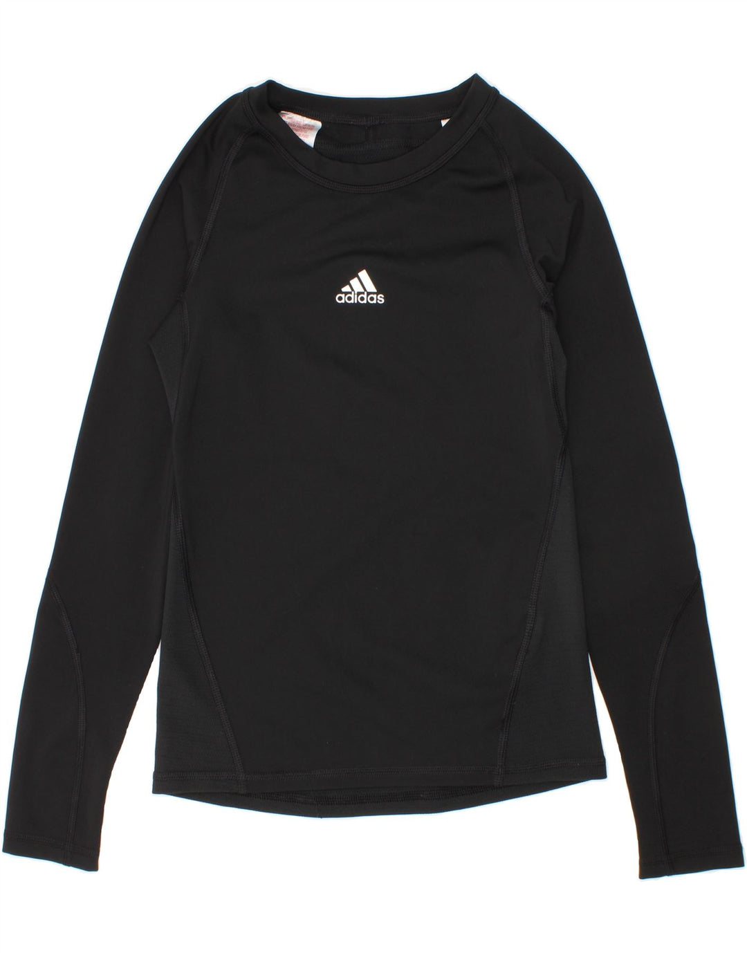 ADIDAS Girls Climacool Top Long Sleeve 9-10 Years Black Vintage Adidas and Second-Hand Adidas from Messina Hembry 