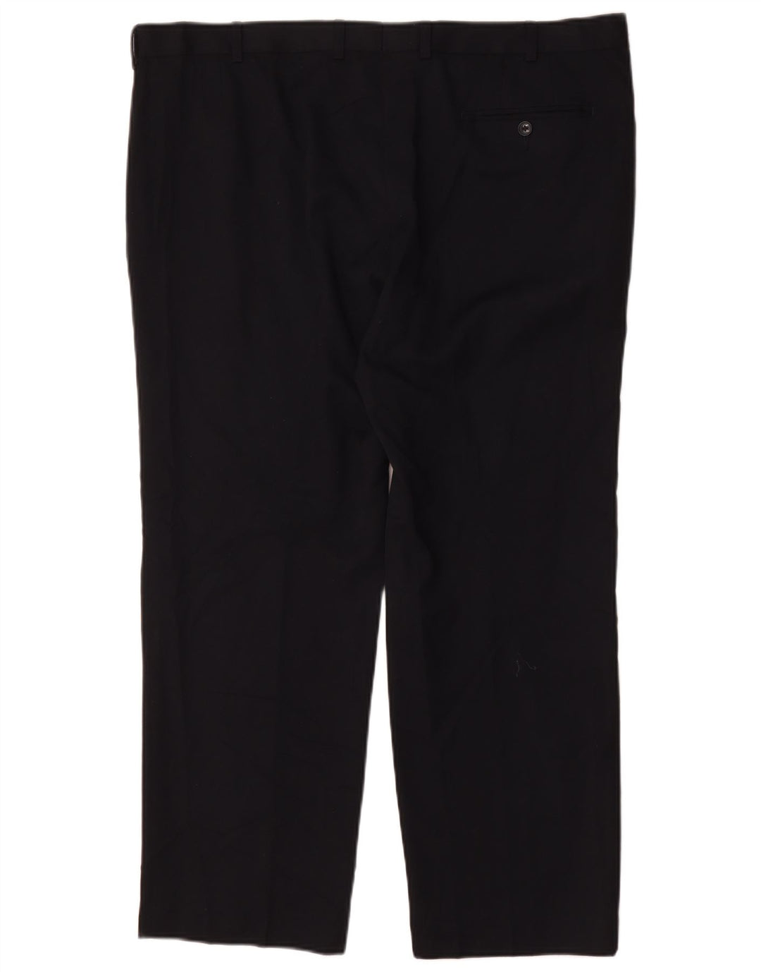 Męskie spodnie garniturowe Marks & Spencer Straight Regular W42 L29 Granatowe