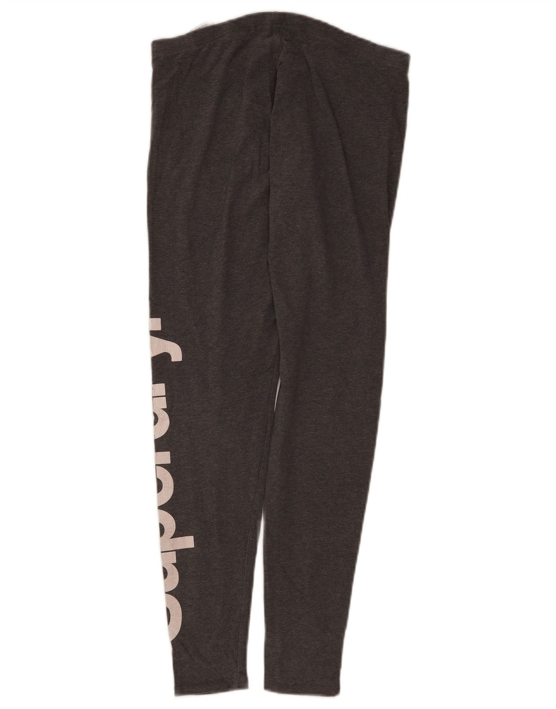 Damskie legginsy Superdry Graphic UK 8 Small, szare, bawełniane