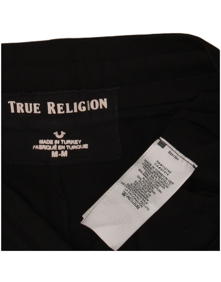 Damskie spodnie dresowe TRUE RELIGION Joggers UK 14 Medium Black