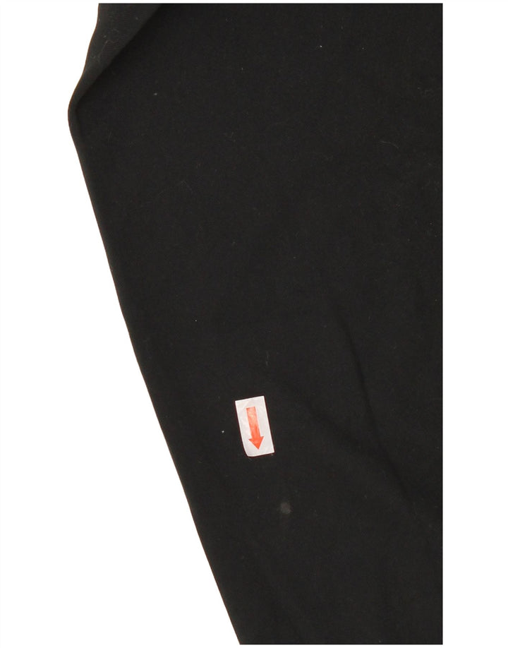 Męski dres Nike Dri Fit z zamkiem błyskawicznym i dużym czarnym blokiem kolorów