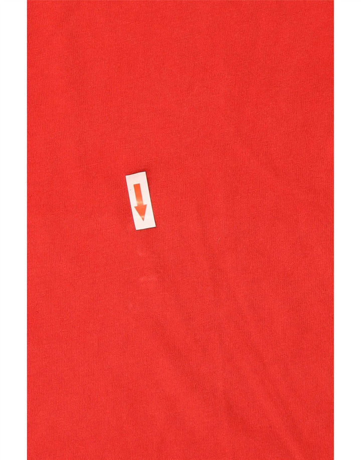 T-shirt męski Nike, duży, czerwony, bawełniany