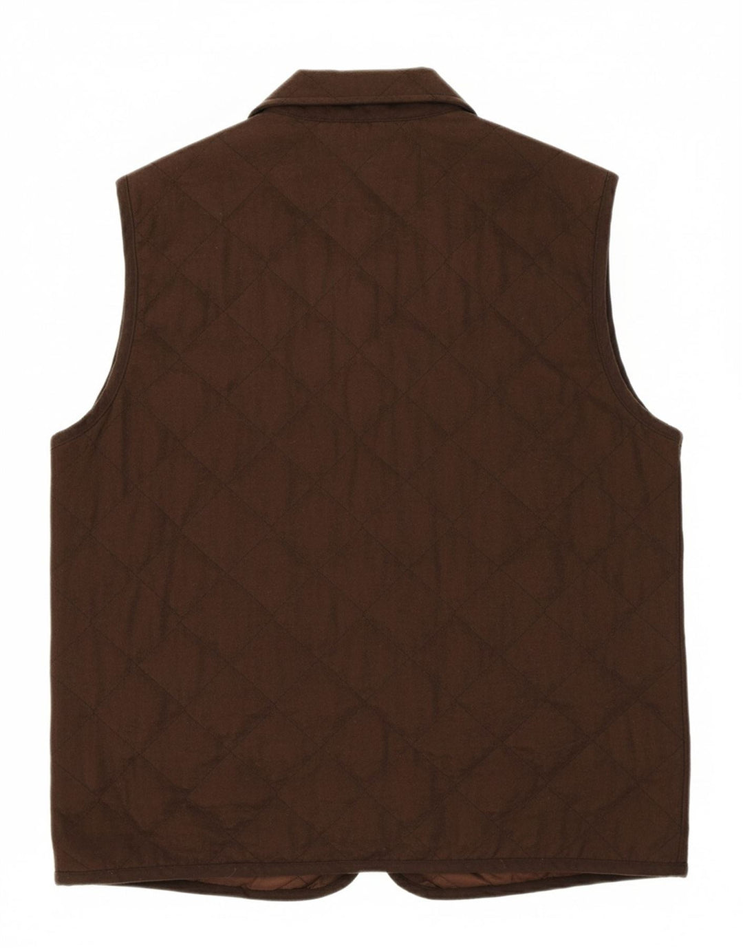 STEILMANN  Womens Quilted Gilet UK 12 Medium Brown Polyester