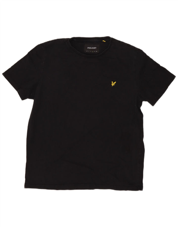 Męski T-shirt LYLE & SCOTT, duży, czarny
