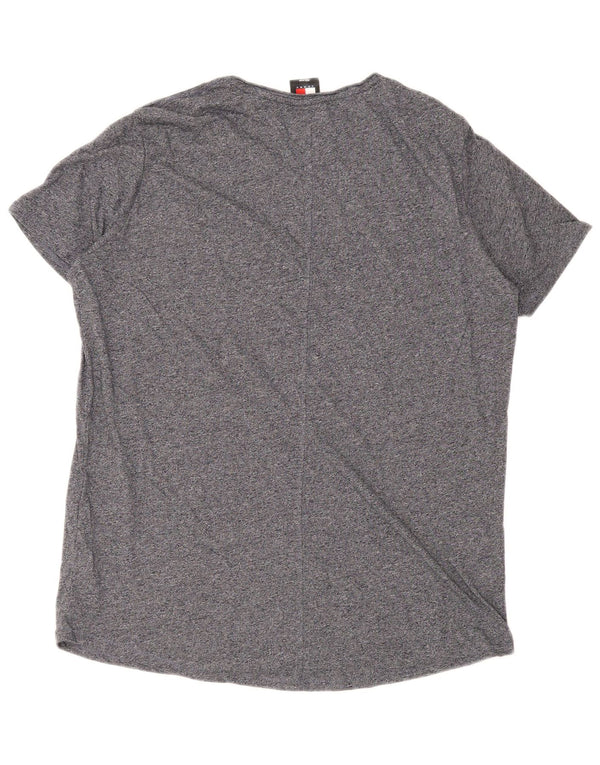T-shirt męski Tommy Hilfiger Top 2XL Szara bawełna w plamki