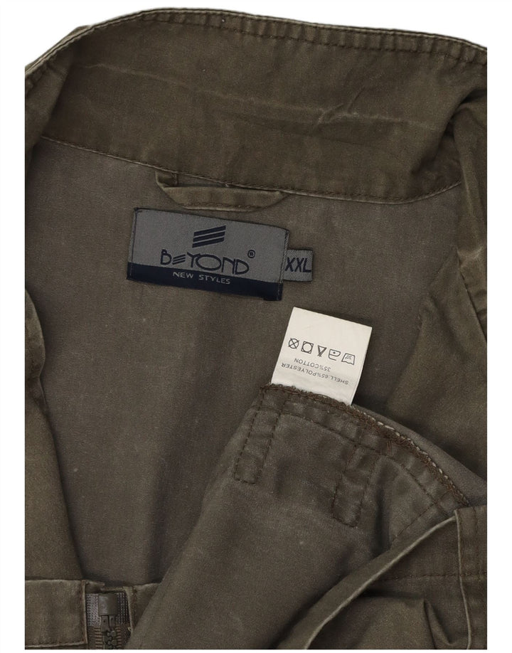 Kamizelka męska Beyond Utility UK 44 2XL, bawełna khaki