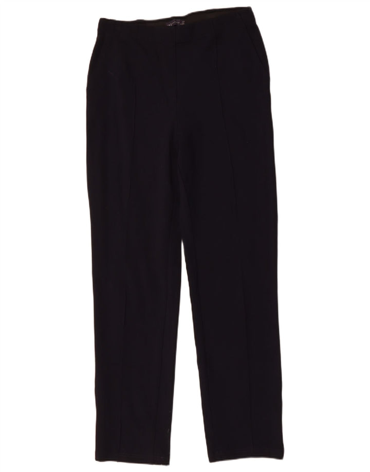 Damskie spodnie Chino MARKS & SPENCER UK 12 Medium W30 L31 Granatowe