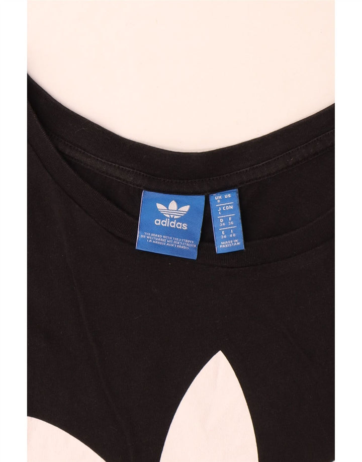 Damska kamizelka graficzna Adidas Top UK 8 mała czarna
