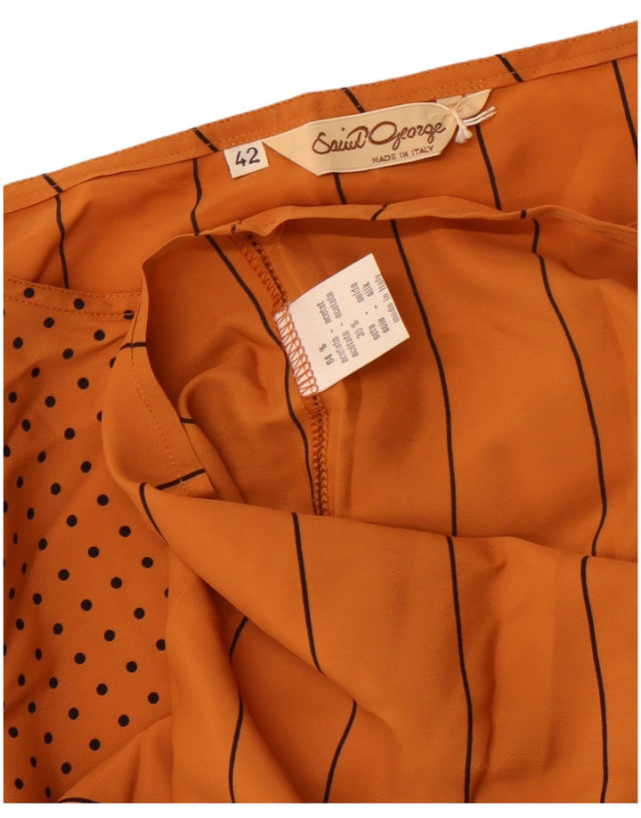 Damska bluzka Saint George IT 42 Średni brązowy octan w prążki