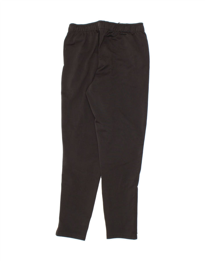 PUMA Boys Tracksuit Trousers 11-12 Years Black Polyester Vintage Puma and Second-Hand Puma from Messina Hembry 