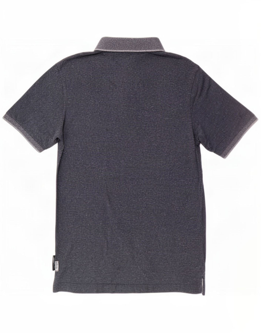 Męska koszulka polo Superdry, duża, granatowa, bawełniana w cętki