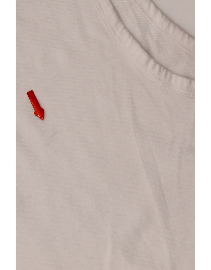 Męska kamizelka Nike, duża, biała, bawełniana