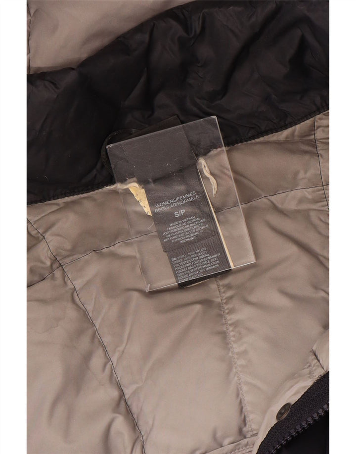 THE NORTH FACE Damski, oversize'owy, ocieplany płaszcz z kapturem UK 10, mały, granatowy