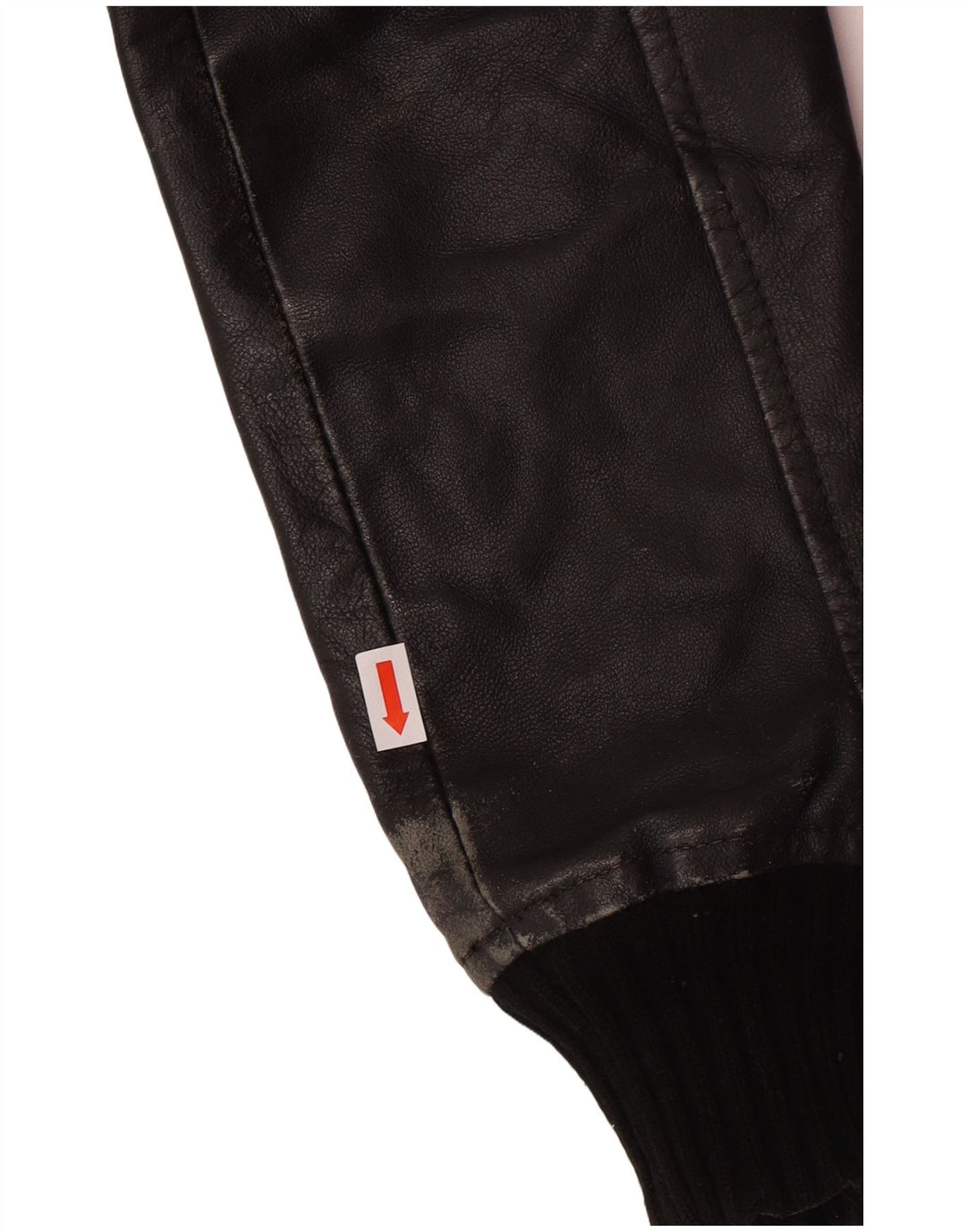 Kurtka skórzana damska XDYE UK 10 Mała czarna skórzana motocyklistka