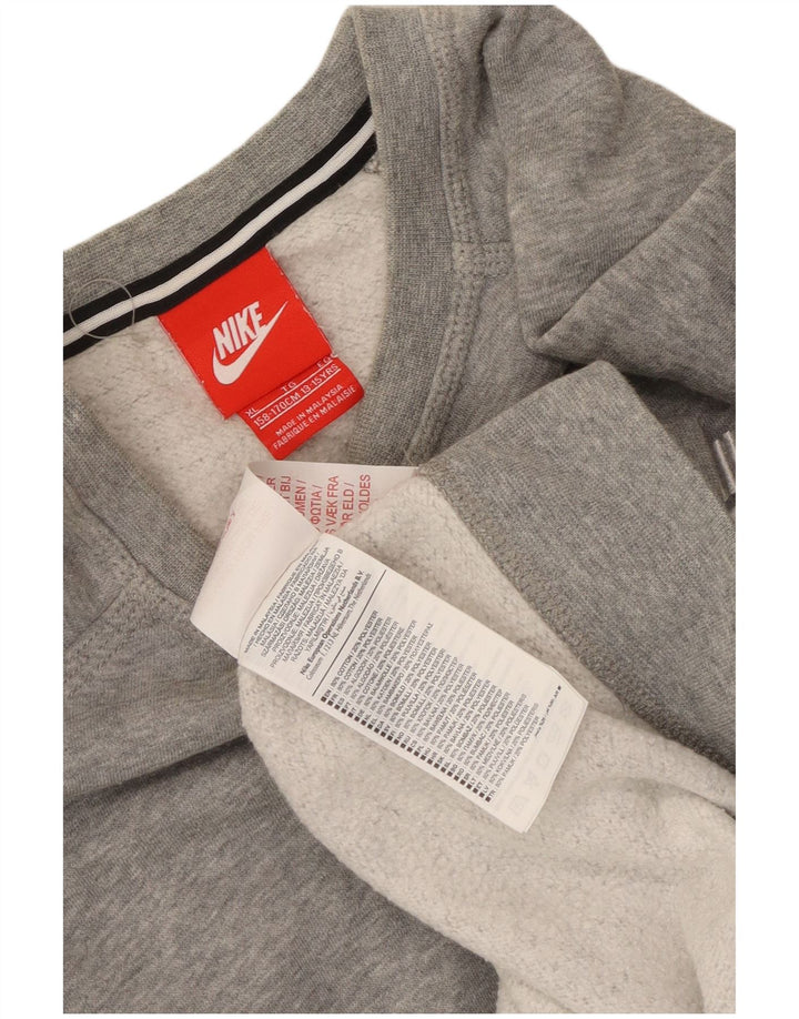Bluza chłopięca Nike, 13-14 lat, XL, szara, bawełniana