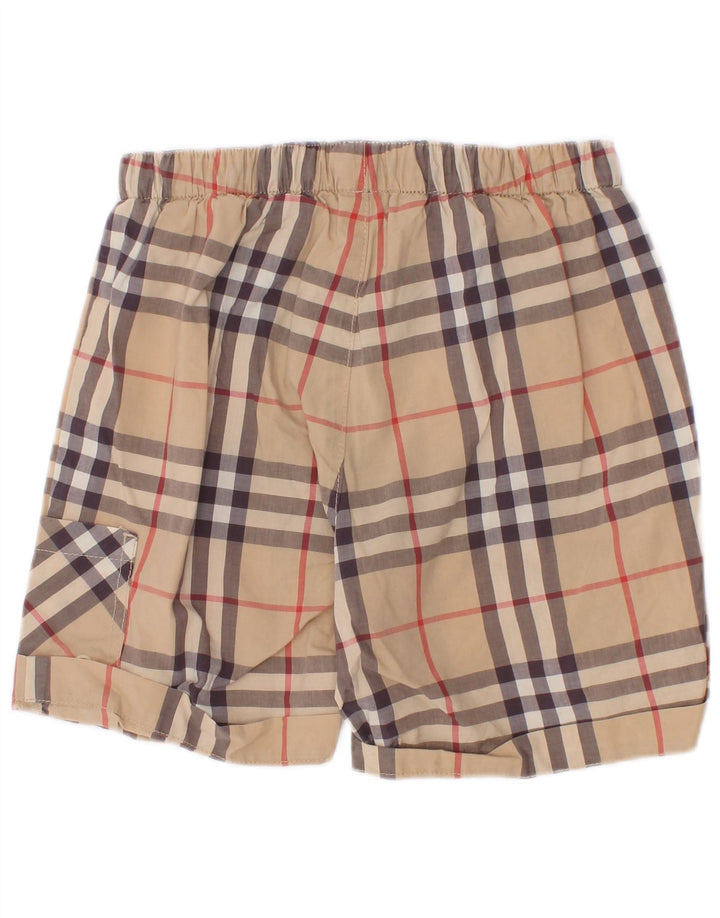 Spodenki chłopięce Burberry 2-3 lata W18 w beżową kratkę