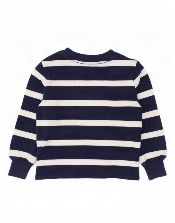 Polo Ralph Lauren Chłopięcy top z długim rękawem, 2-3 lata, granatowy w paski