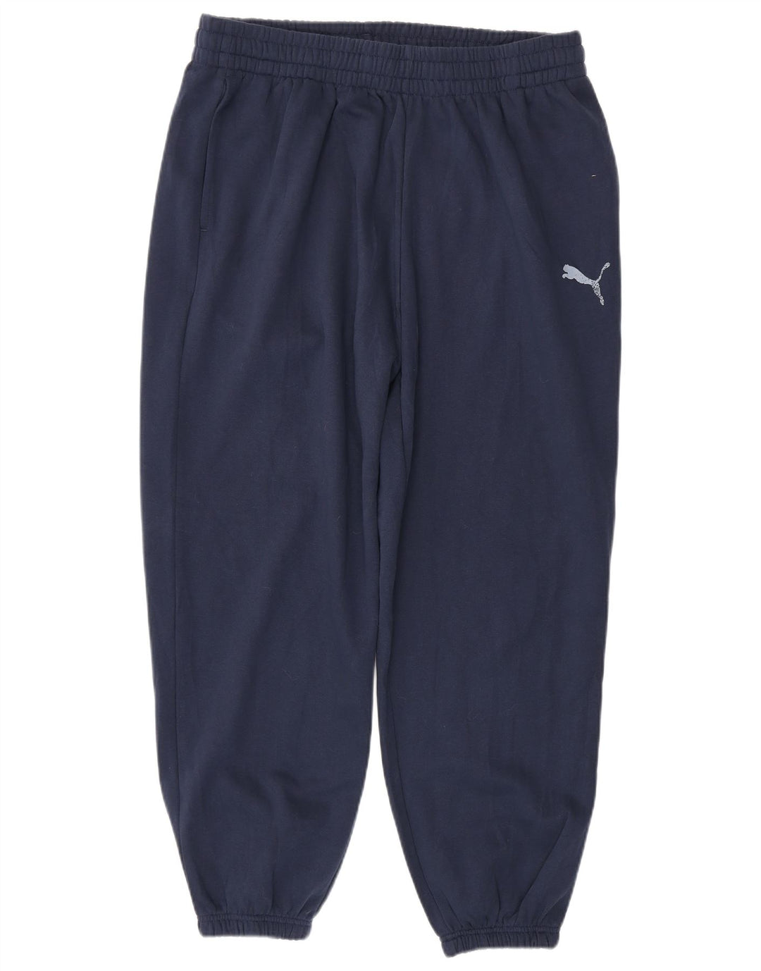 Damskie spodnie dresowe PUMA Joggers UK 18 XL Granatowa bawełna