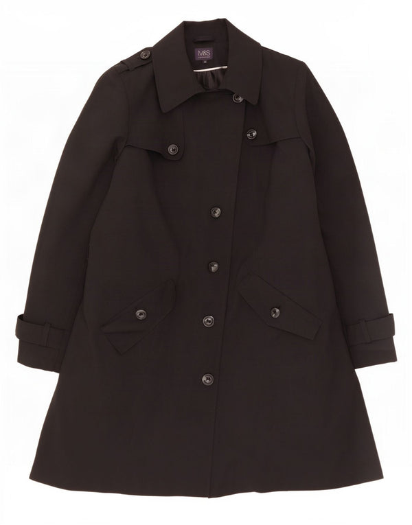Marks & Spencer Damski trencz UK 20 2XL Czarny poliester