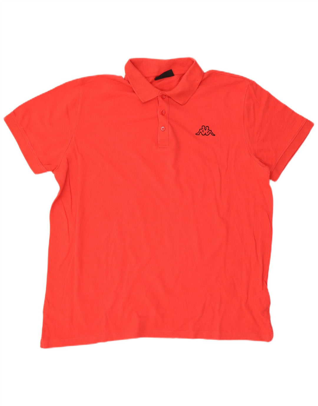 Męska koszulka polo Kappa 2XL czerwona bawełniana