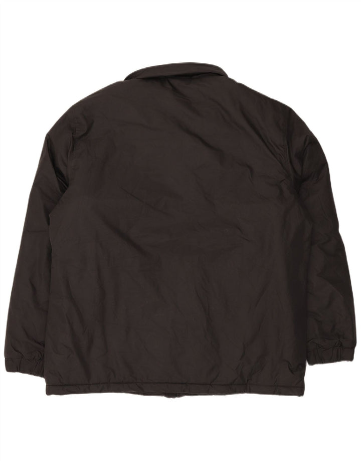 Męska kurtka wiatrówka KAPPA UK 44 2XL Czarny poliester