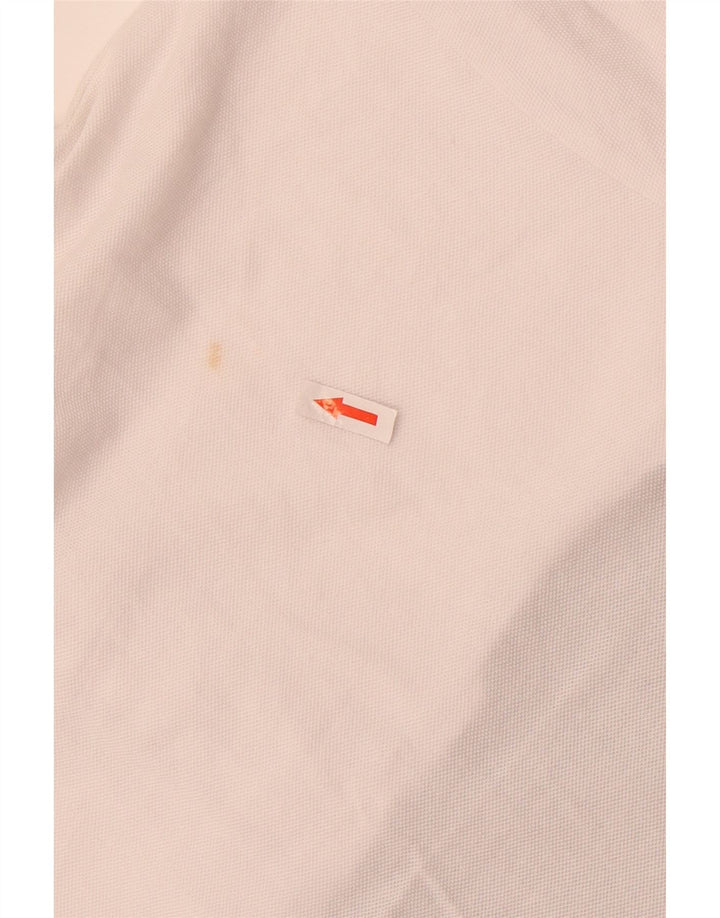 Męska koszulka polo Jack & Jones z grafiką, bawełniana w kolorze średniej bieli