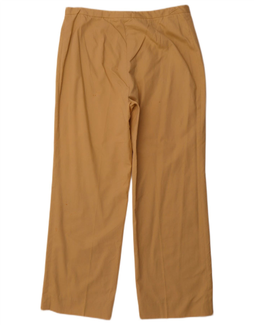 Spodnie damskie BURBERRY proste garniturowe UK 14 duże W32 L28 beżowe