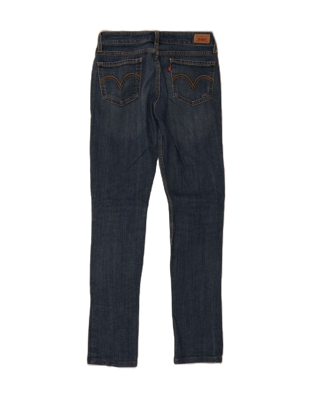 LEVI'S Womens 515 Super Low Skinny Jeans W28 L31 Blue Vintage Levi's and Second-Hand Levi's from Messina Hembry 