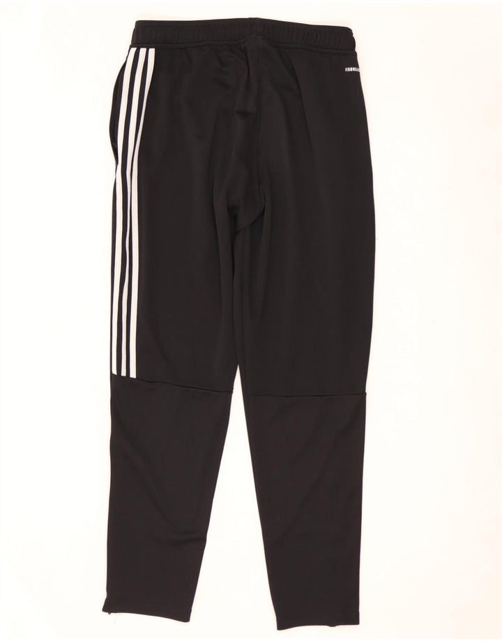 Męskie spodnie dresowe ADIDAS Aeroready, duże, czarne, poliestrowe