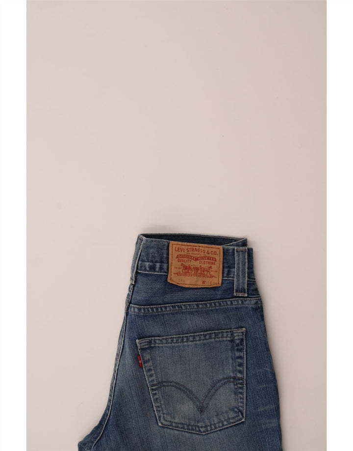 LEVI'S Mens 511 Slim Jeans W31 L29 Blue Cotton Vintage Levi's and Second-Hand Levi's from Messina Hembry 