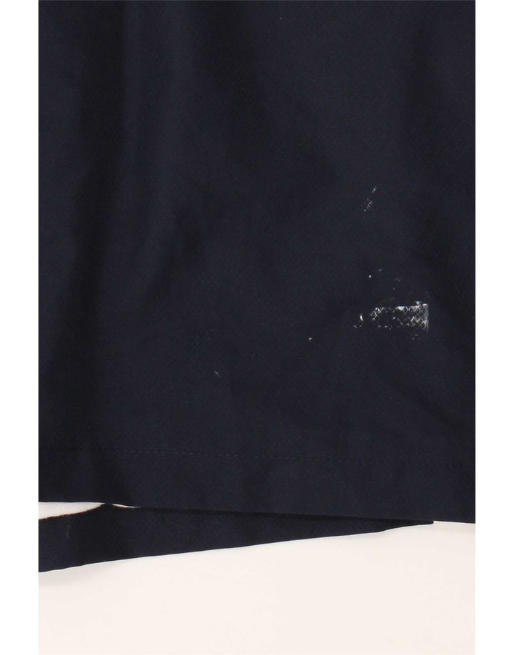 Męskie spodenki sportowe Lacoste, rozmiar 7, 2XL, granatowy, poliester z blokami kolorów