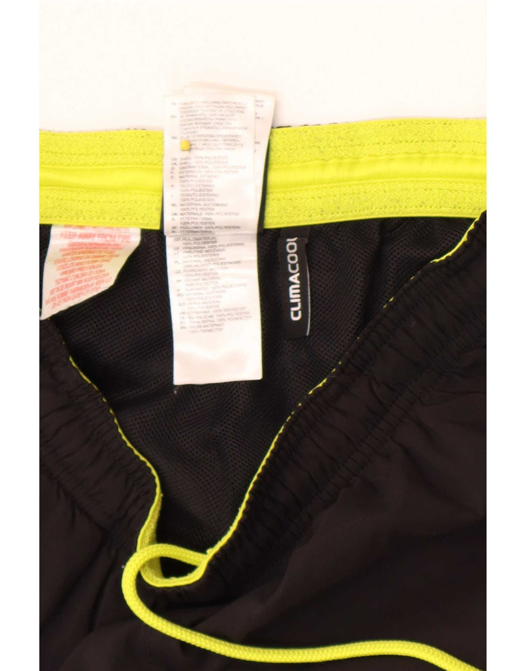 Adidas Chłopięce Spodenki Sportowe Climacool 15-16 Lat Czarny Poliester