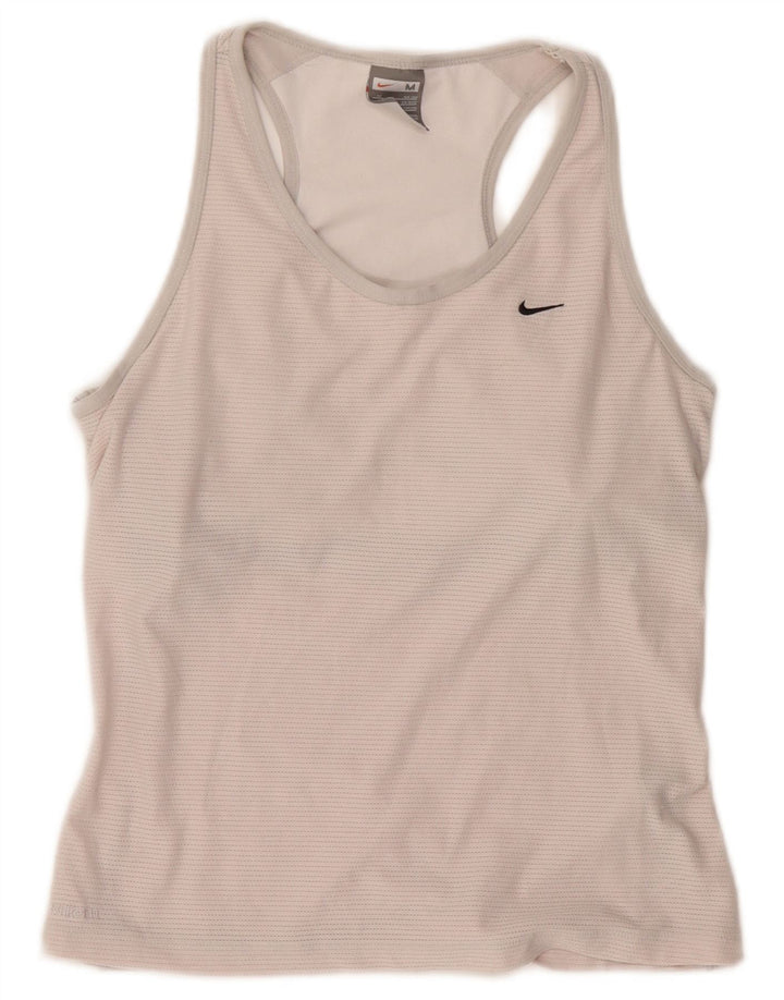Damska kamizelka Nike Top UK 10/12 Średni szary poliester