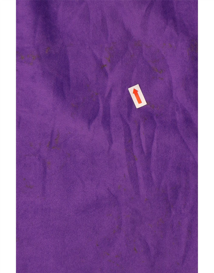 Męski sweter z kapturem No Limits, pełny dres, 2XL, fioletowy, blok kolorów