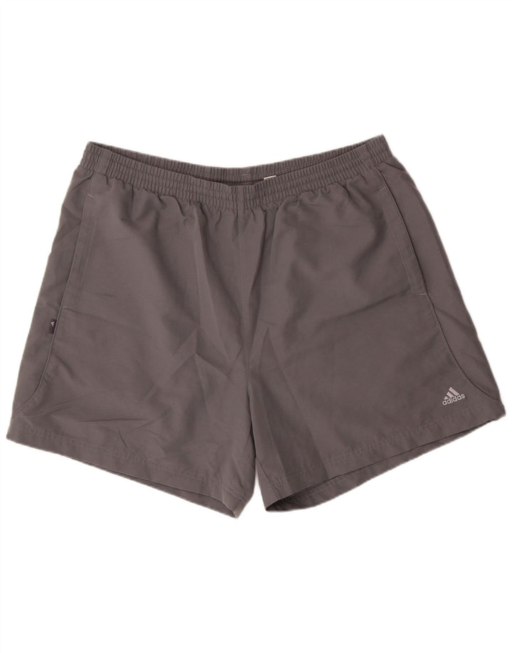 Męskie spodenki sportowe ADIDAS 2XL Szary poliester