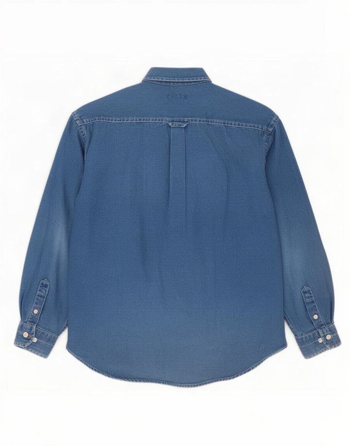 Koszula chłopięca Gant 11-12 lat XL, niebieska, bawełniana