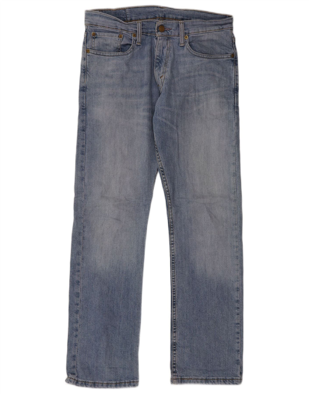 Męskie jeansy Levi's 514 Slim Straight W31 L30 Niebieskie bawełniane