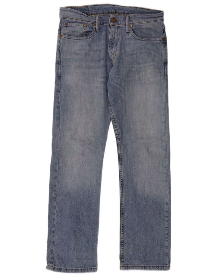 Męskie jeansy Levi's 514 Slim Straight W31 L30 Niebieskie bawełniane
