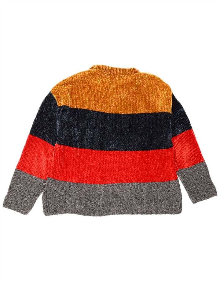 Marks & Spencer Damski sweter z dekoltem w łódkę, UK 12, średni, wielokolorowy