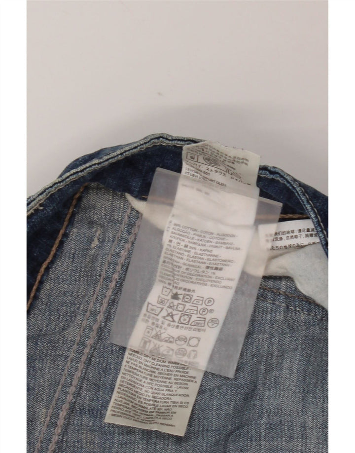 Damskie jeansy Levi's Curvy Bootcut W31 L30 Niebieska bawełna