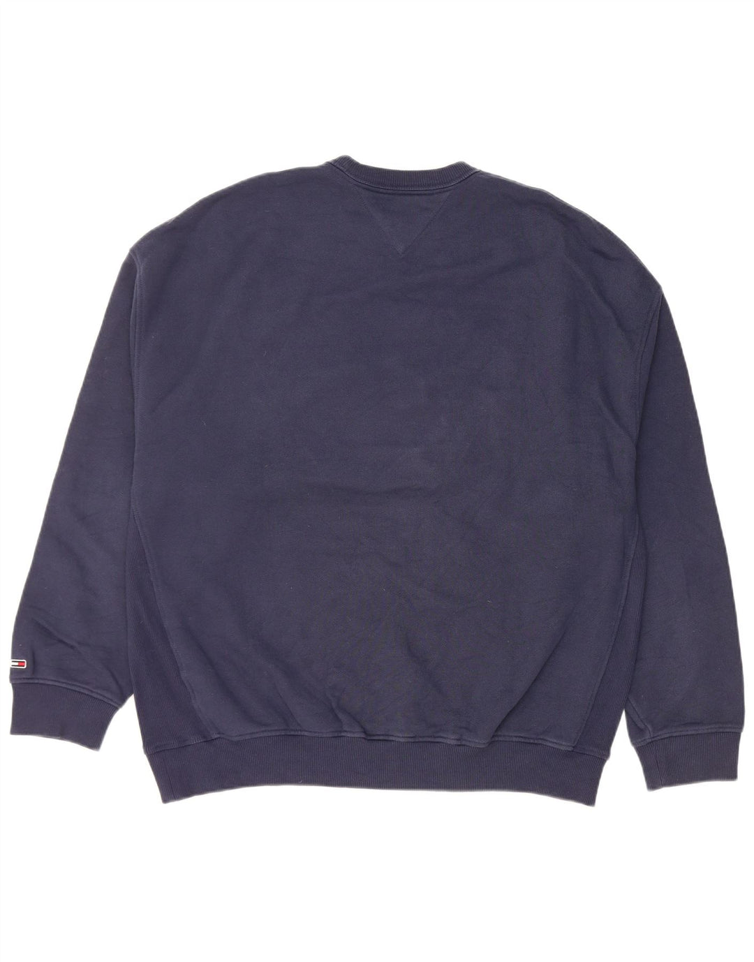 Męski sweter Tommy Hilfiger Graphic o swobodnym kroju, średni granatowy