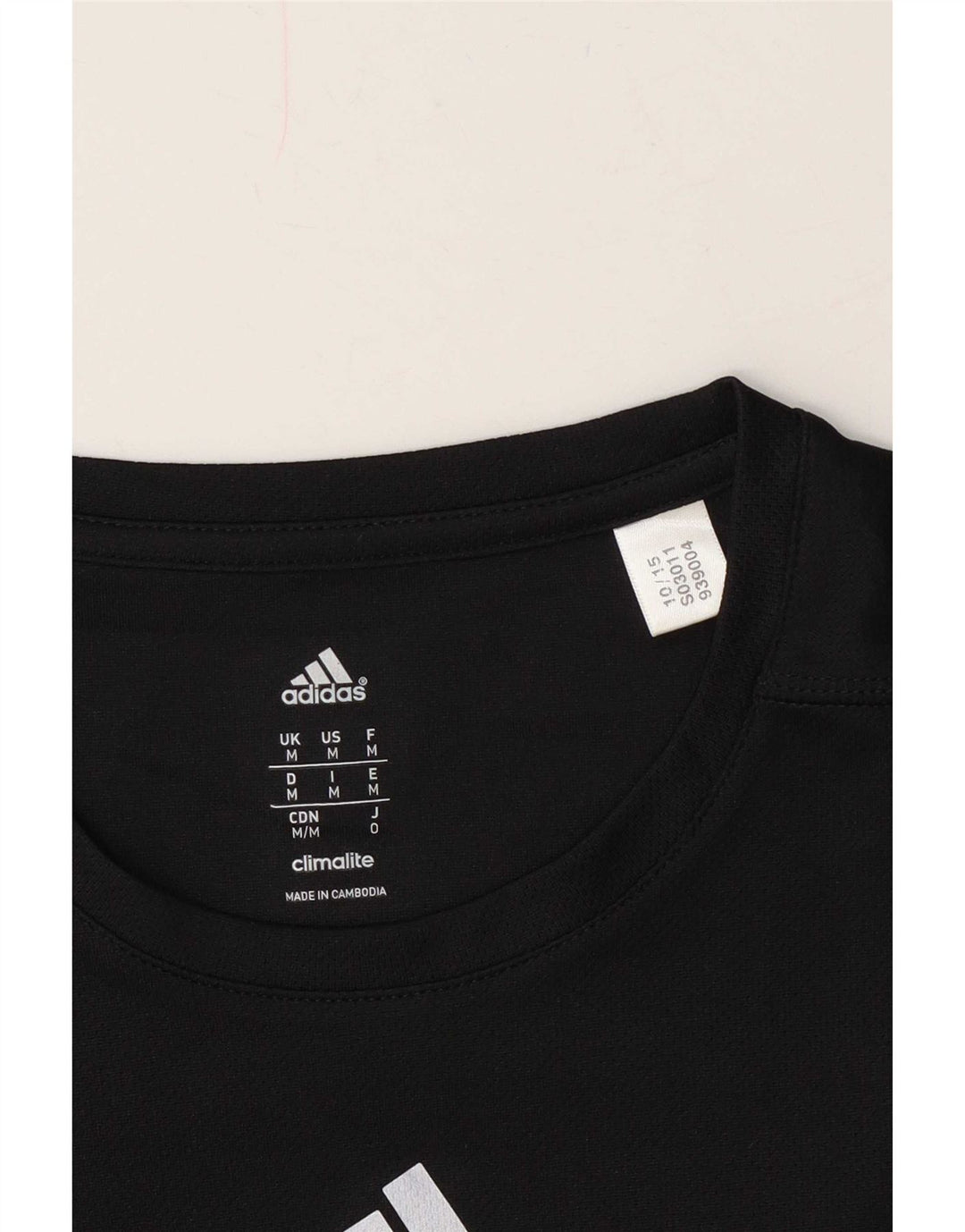 Męska koszulka Adidas Climalite Top Medium Black