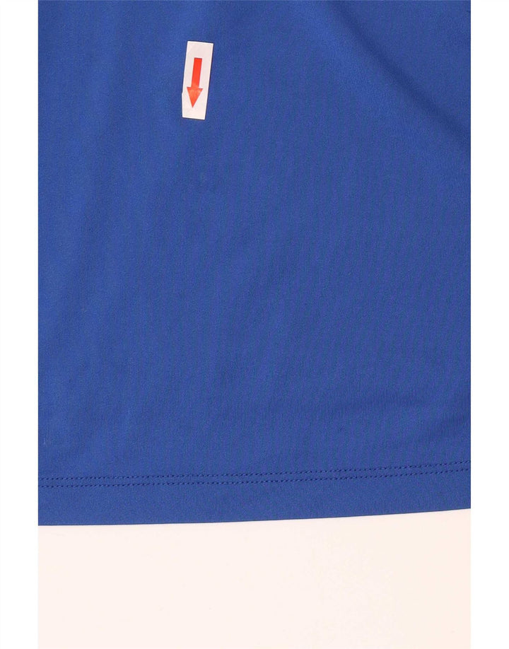 Męski T-shirt Nike Dri Fit, duży, niebieski, poliester