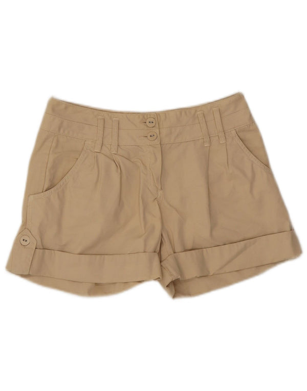 Spodenki damskie Massimo Dutti EU 36 Small W27 Beżowa bawełna