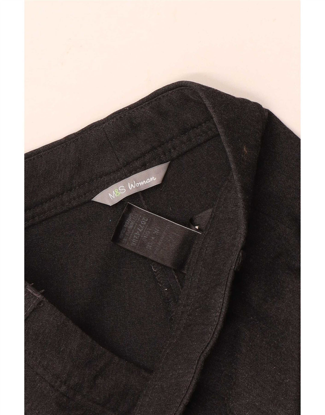 Spodnie damskie Marks & Spencer UK 16 Large W36 L31 Szary poliester