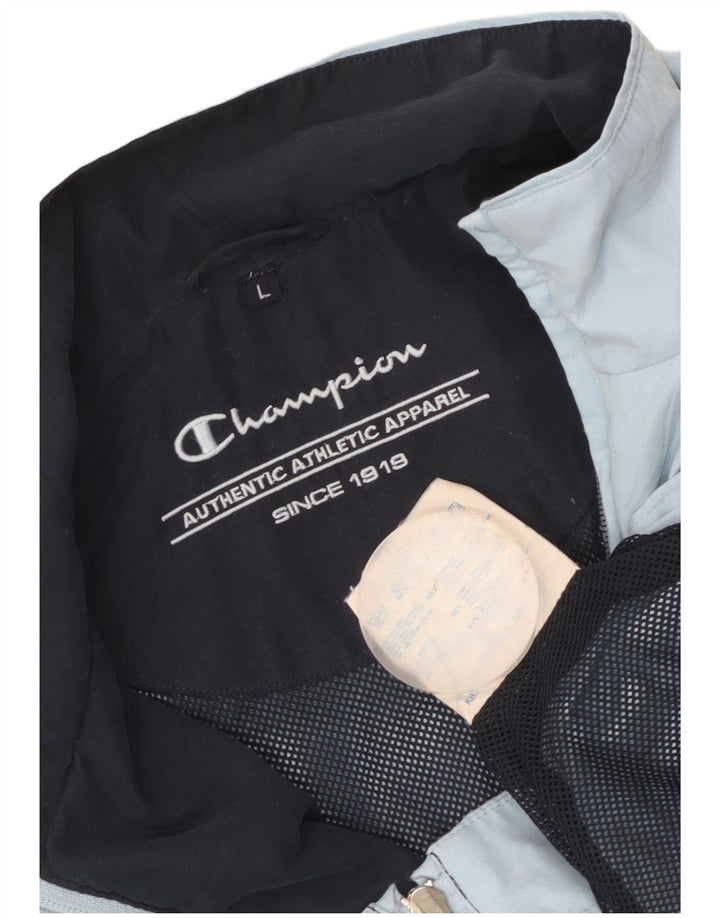 Damska kurtka dresowa Champion UK 16, duża niebieska, poliester