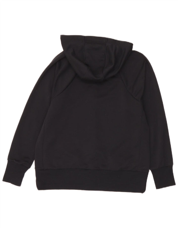 Męski sweter z kapturem i zamkiem błyskawicznym Nike Dri Fit, mały, czarny